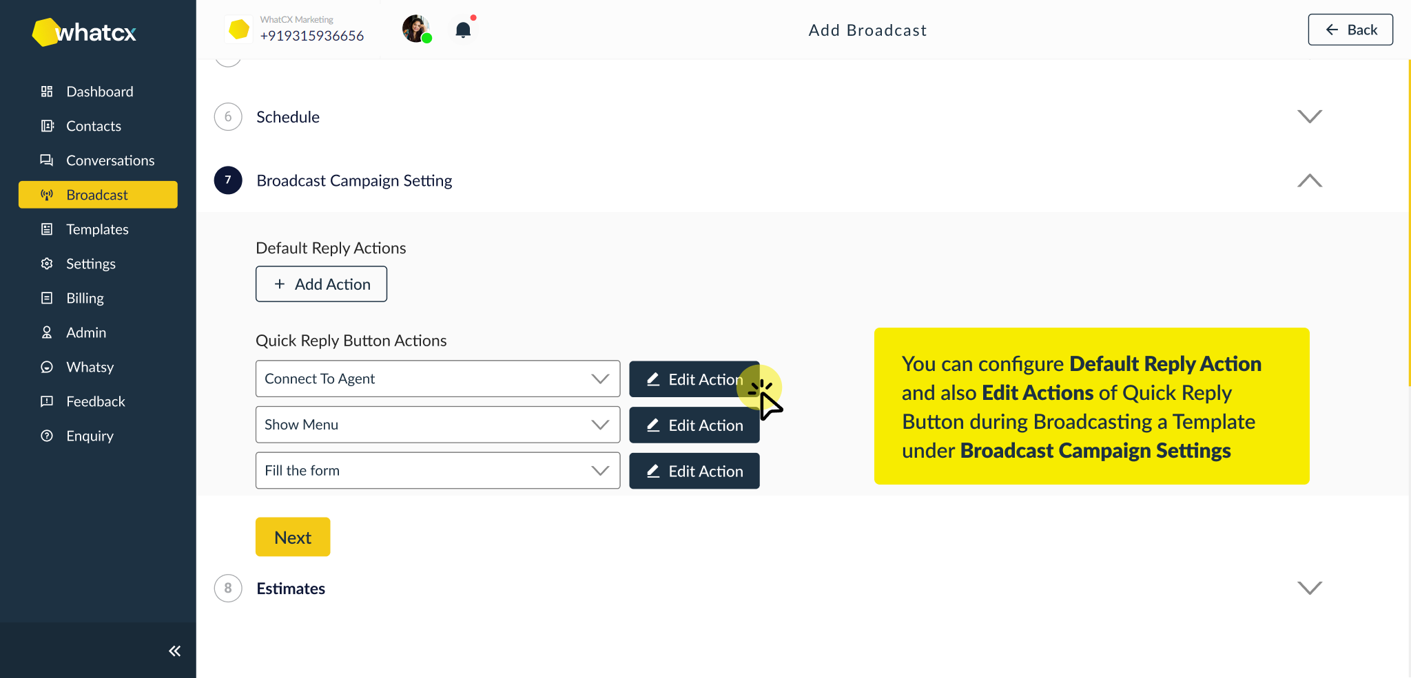 Quick replies in broadcast 3 (1)